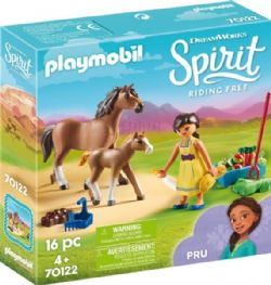 *** PLAYMOBIL - APO AVEC CHEVAL ET POULAIN #70122